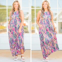Love On The Weekend Maxi Dress, Fuchsia -VogueBabe Store 5 3821b913 ea5c 41bc b416 2a7a30f61afe