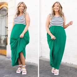 Cool By The Pool Maxi Dress, Kelly Green -VogueBabe Store 5 a7d71df9 3660 4713 8414 0a6d86102369