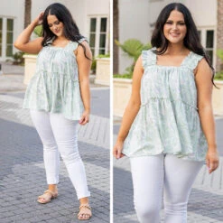 Cool It Now Top, Seafoam 13 Cool It Now Top, Seafoam -VogueBabe Store 5 d9d80a29 6c57 4fde 91c4 94582727fae5