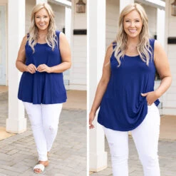 Weekender Tank, Royal Blue 13 Weekender Tank, Royal Blue -VogueBabe Store 6 ec434f09 fd0c 49de 959f 42b4a0701523