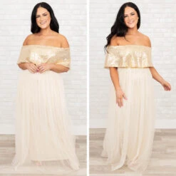 Posh Outlook Maxi Dress, Gold -VogueBabe Store 7 19d97cfc 81fc 4cad b44f 70539b2f92e6