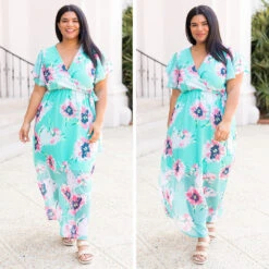 Meet Me In The Garden Dress, Mint -VogueBabe Store 7 2bc05e70 9025 4150 b12f b867e4c5b323