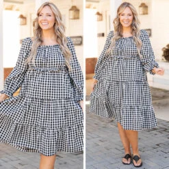 Afternoon Picnics Dress, Black -VogueBabe Store 7 64310143 35f0 41ec bab8 eddb8a0eeff9
