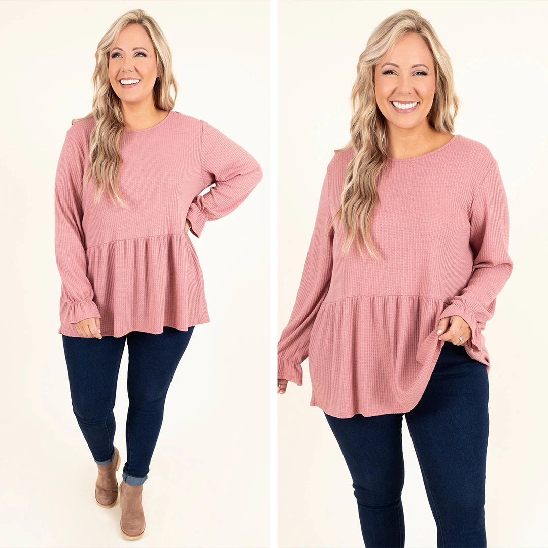 Keep Calling Top, Mauve 8 Keep Calling Top, Mauve - Image 6