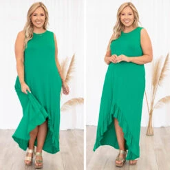 Just Getting By Dress, Kelly Green -VogueBabe Store 7 d31871ac 7625 46d2 b636 9f01fcddfcdb