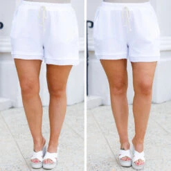 Palm Springs Summers Bottoms, White -VogueBabe Store 8 53e99dcb 8ad5 485e 9c78 2281668b96a4