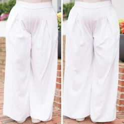 Passing The Street Pants, White -VogueBabe Store 8 74ddac92 17fd 4bde 9b90 0538ba9f61d0