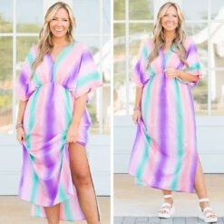 Pastel Sherbert Coverup Dress, Multi -VogueBabe Store 8 b86939b9 caf2 4b51 9385 1ef5a75e95a2