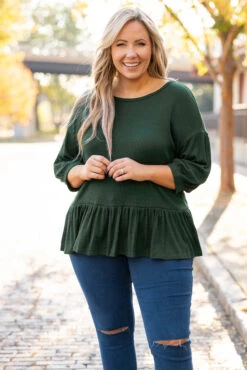 A New Tomorrow Top, Olive
