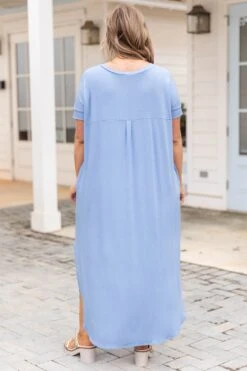 All Summer Long Maxi Dress, Spring Blue 12 All Summer Long Maxi Dress, Spring Blue -VogueBabe Store AllSummerLongMaxiDress SpringBlue 9338
