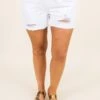 Always The Favorite Shorts, White -VogueBabe Store AlwaysTheFavoriteShorts White 3