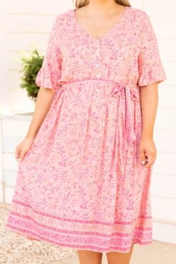 Angel Energy Dress, Pink -VogueBabe Store AngelEnergyDress Pink 9615