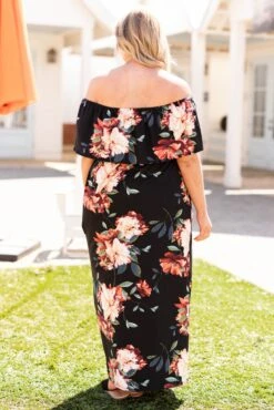 Beautiful Belle Dress, Black -VogueBabe Store BeautifulBelleDress Black 8862