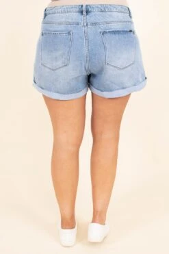 Best Ever Shorts, Light Wash -VogueBabe Store BestEverShorts LightWash
