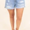 Best Ever Shorts, Light Wash -VogueBabe Store BestEverShorts LightWash 3