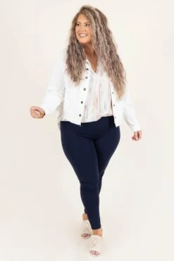 Beyond Basic Pants, Navy Blue -VogueBabe Store BeyondBasicPants NavyBlue 9265