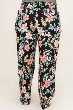 Big Little’s Pants, Black -VogueBabe Store BigLittle sPants Black 3551