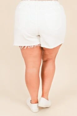 Big Moves Shorts, White 13 Big Moves Shorts, White -VogueBabe Store BigMovesShorts White 1 2