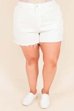 Big Moves Shorts, White 11 Big Moves Shorts, White -VogueBabe Store BigMovesShorts White 4 2