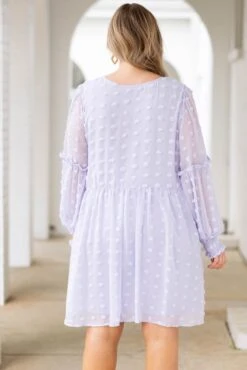 Blessed With The Best Dress, Lavender -VogueBabe Store BlessedWithTheBestDress Lavender 7031