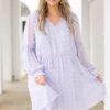 Blessed With The Best Dress, Lavender -VogueBabe Store BlessedWithTheBestDress Lavender 7033