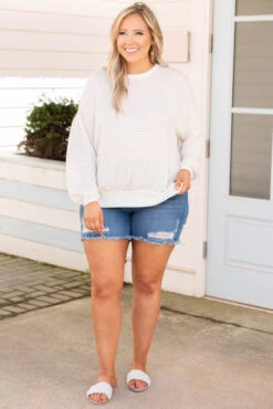 Boardwalk Adventures Shorts, Medium Wash -VogueBabe Store BoardwalkAdventuresShorts MediumWash 3085