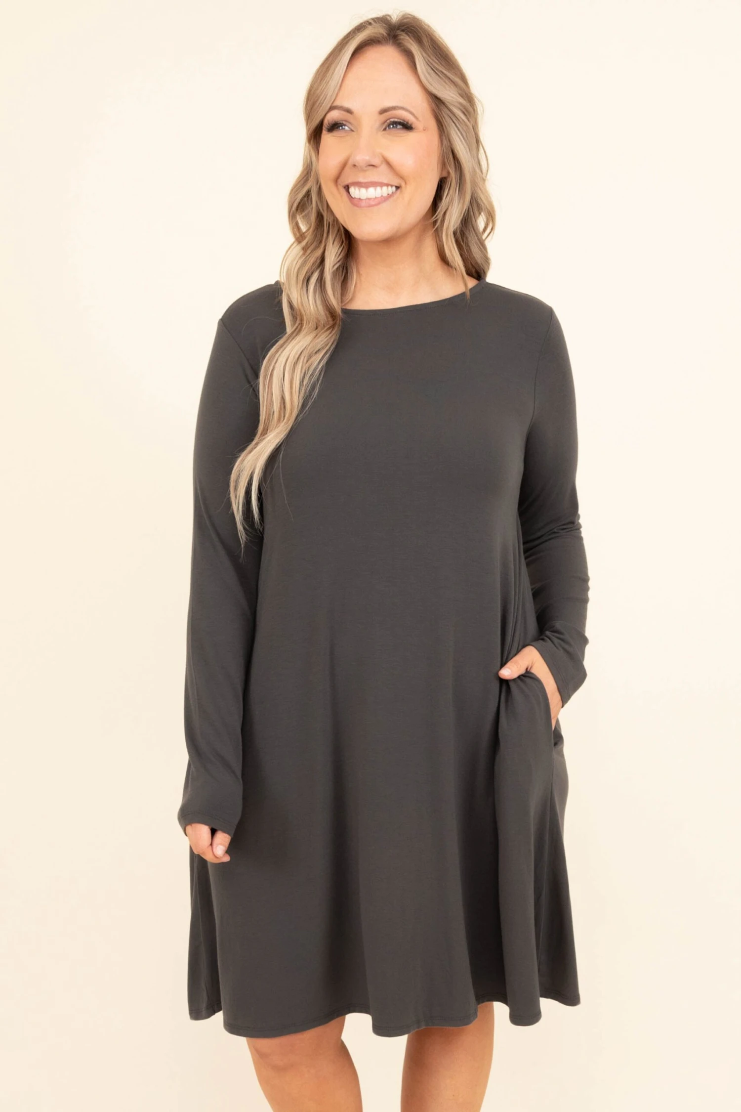 Breathe Deeply Dress, Ash Gray 3 Breathe Deeply Dress, Ash Gray