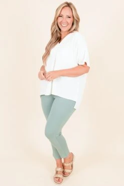 Business Lady Pants, Aloe 12 Business Lady Pants, Aloe -VogueBabe Store BusinessLadyPants Aloe 3 2