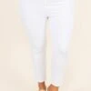 Business Lady Pants, White -VogueBabe Store BusinessLadyPants White 2