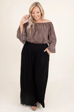 Business Lunch Pants, Black -VogueBabe Store BusinessLunchPants Black 9564