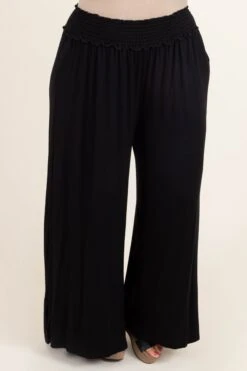 Business Lunch Pants, Black -VogueBabe Store BusinessLunchPants Black 9566