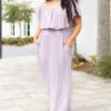 By The Boardwalk Maxi Dress, Orchid -VogueBabe Store ByTheBoardwalkMaxiDress Orchid 2