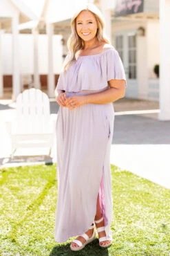 By The Boardwalk Maxi Dress, Orchid -VogueBabe Store ByTheBoardwalkMaxiDress Orchid 8754