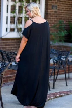 Leave Them Speechless Maxi Dress, Black -VogueBabe Store CHICSOUL 23 cb445494 6d8b 42aa 98d7 96a866bbf709