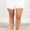 Capture The Sunshine Shorts, White -VogueBabe Store CaptureTheSunshineShorts White 0111