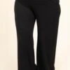 Casual Evenings Pants, Black -VogueBabe Store CasualEveningsPants Black 2