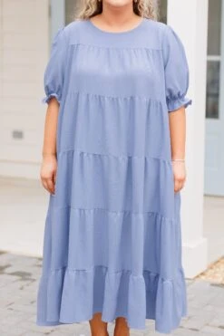 Change Your Tune Dress, Denim -VogueBabe Store ChangeYourTuneDress Denim 4