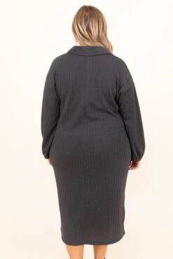 Chill Angel Dress, Charcoal -VogueBabe Store ChillAngelDress Charcoal