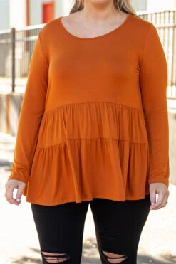 Closer To Me Top, Spice -VogueBabe Store CloserToMeTop Spice 2 2