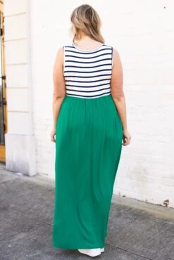 Cool By The Pool Maxi Dress, Kelly Green -VogueBabe Store CoolByThePoolMaxiDress KellyGreen
