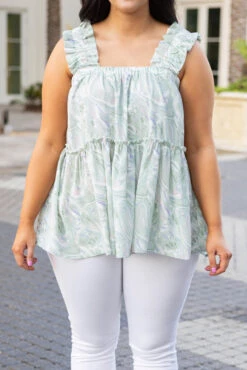 Cool It Now Top, Seafoam 11 Cool It Now Top, Seafoam -VogueBabe Store CoolItNowTop Seafoam 3300
