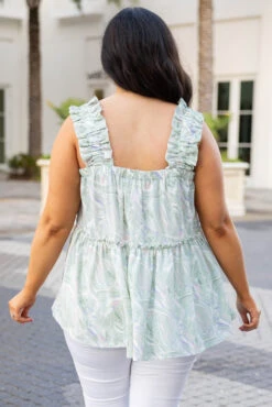 Cool It Now Top, Seafoam 12 Cool It Now Top, Seafoam -VogueBabe Store CoolItNowTop Seafoam 3301