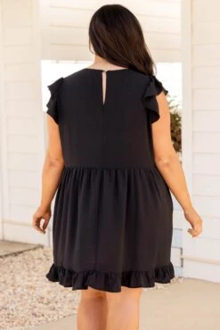 Cozy Cabana Dress, Black -VogueBabe Store CozyCabanaDress Black 0901