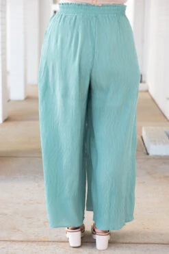 Cute And Comfortable Pants, Sage -VogueBabe Store CuteAndComfortablePants Sage 1416
