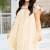 Cute But Casual Dress, Cream