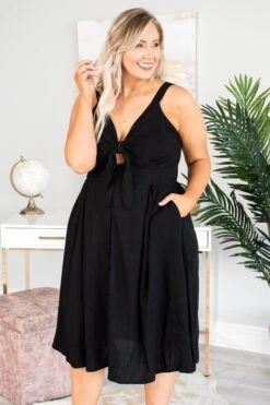 Effortlessly Elegant Dress, Black