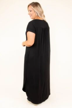 Crossroad Ahead Dress, Black -VogueBabe Store DSC4948