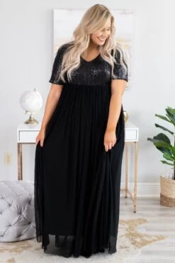 Shining Like A Diamond Dress, Black -VogueBabe Store DSC7706 80f160ea 6287 478a 9f56 a7b1a7af779d