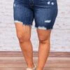 Vivid Dreams Shorts, Dark Wash -VogueBabe Store DSC 2451 04f9e89a e350 47e5 88f4 33da0f05860b
