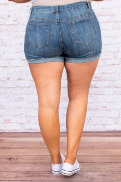 Summer Rush Shorts, Medium Wash -VogueBabe Store DSC 4237 Edit 319ce38a 8e2f 4033 a471 ff91d25ce543